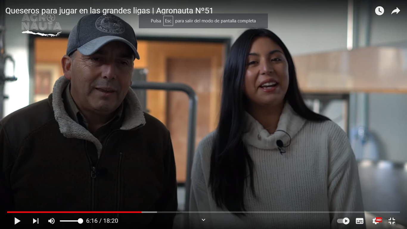 Jorge y Catalina Licandeo: Padre e hija impulsan industria quesera familiar